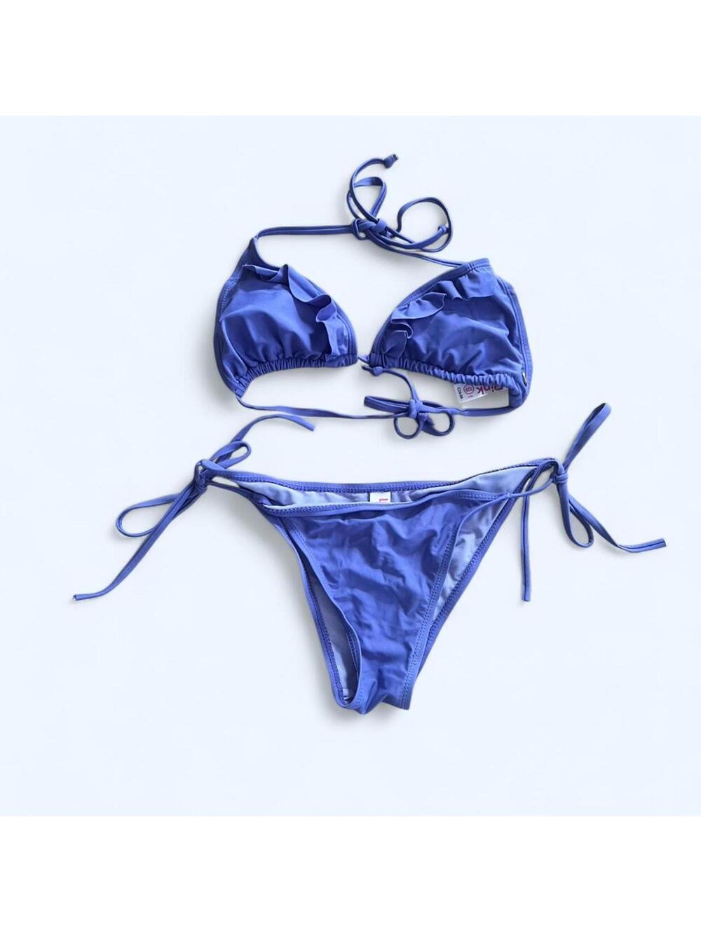 Lili Pink purple bikini set Size Medium bottom Top 32B